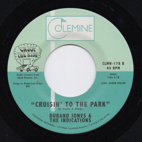 Durand Jones & The Indications - Morning In America / Cruisin' To The Park (7") Colemine Records Vinyl