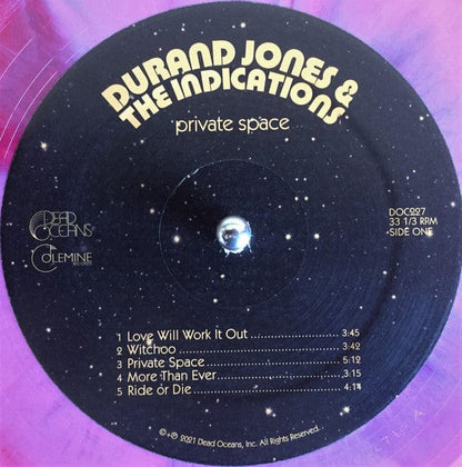 Durand Jones & The Indications - Private Space (LP) Dead Oceans,Dead Oceans,Colemine Records Vinyl 656605152714