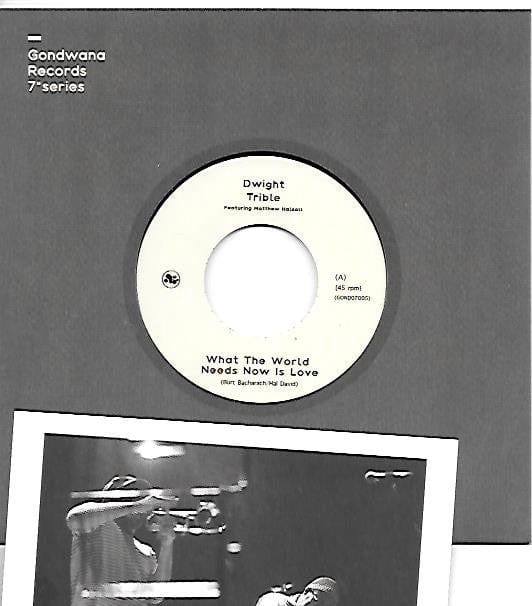 Dwight Trible Featuring Matthew Halsall - What The World Needs Now Is Love / Tryin' Times (7") Gondwana Records Vinyl