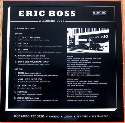 E Da Boss - A Modern Love (LP) Mocambo Vinyl 5050580711785