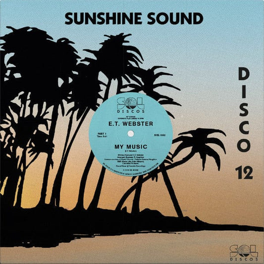 E.T Webster - My Music (12") SOL Discos Vinyl