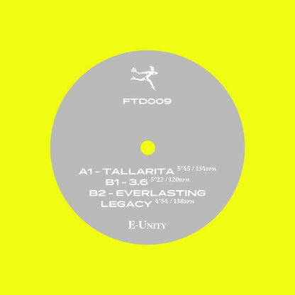 E-Unity - Tallarita EP (12", EP) F T D