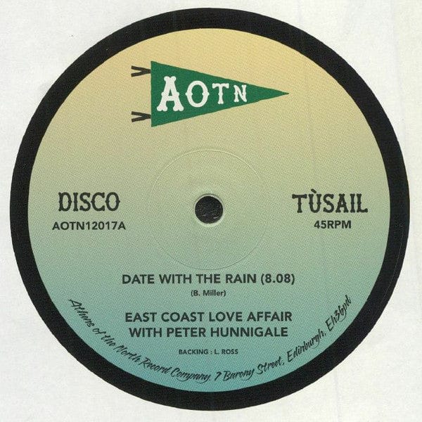East Coast Love Affair (2) - Date With The Rain (12") Athens Of The North Vinyl