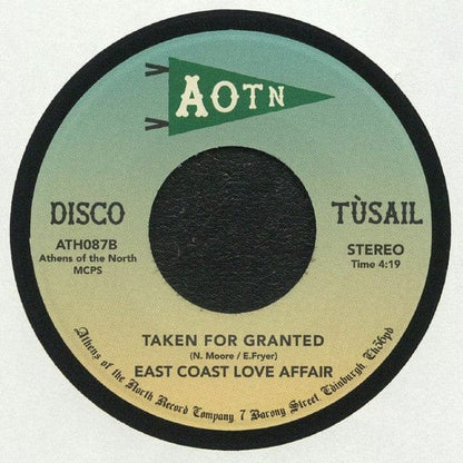 East Coast Love Affair (2) - Don't Be Afraid (7") on Athens Of The North at Further Records