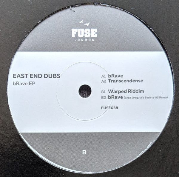 East End Dubs - bRave EP (12", EP) Fuse London