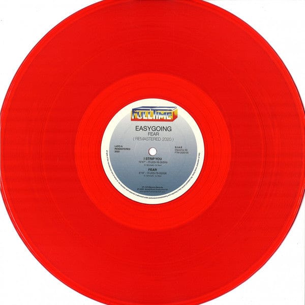 Easy Going - Fear (LP) Full Time Records Vinyl