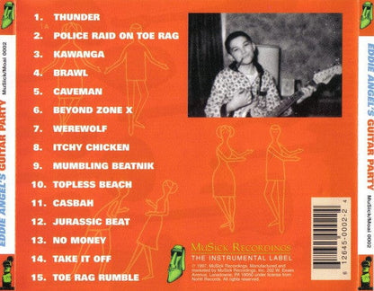Eddie Angel - Eddie Angel's Guitar Party (CD) MuSick Recordings CD 612645000224