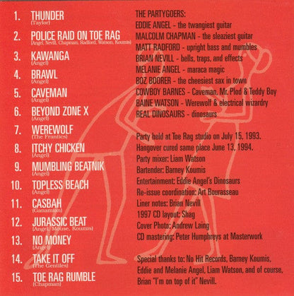 Eddie Angel - Eddie Angel's Guitar Party (CD) MuSick Recordings CD 612645000224