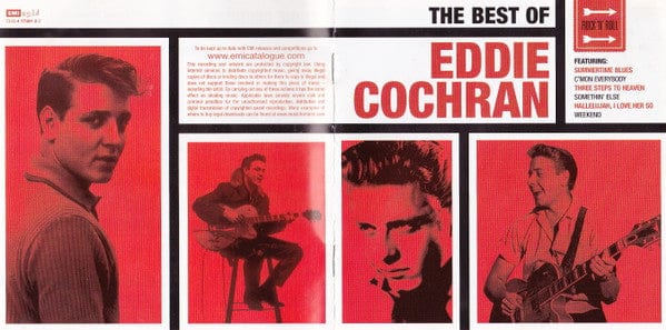Eddie Cochran - The Best Of Eddie Cochran (2xCD) EMI Gold, EMI Gold, EMI Gold CD 724347730122