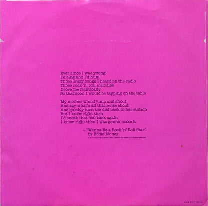 Eddie Money - Eddie Money (LP, Album, Pit) on Columbia, Wolfgang Records (2) at Further Records