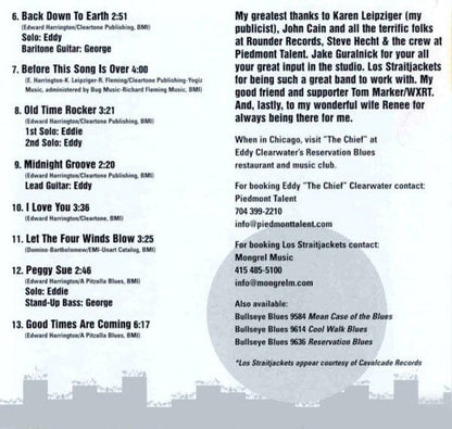 Eddy "The Chief" Clearwater* Featuring  Los Straitjackets - Rock 'N' Roll City (CD) Bullseye Blues & Jazz CD 011661964020