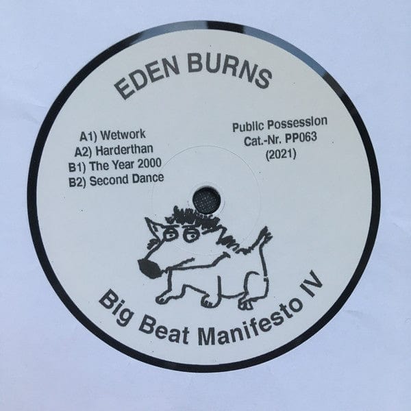 Eden Burns - Big Beat Manifesto Vol. IV (12") Public Possession Vinyl