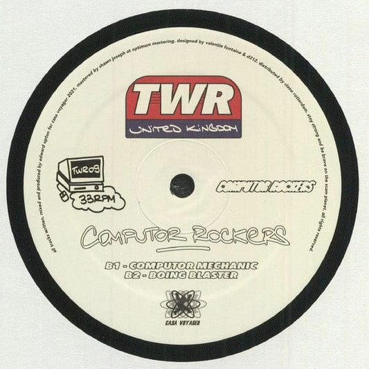 EDMX / Computor Rockers - SU Tracks / Computor Mechanic (12") Casa Voyager Vinyl