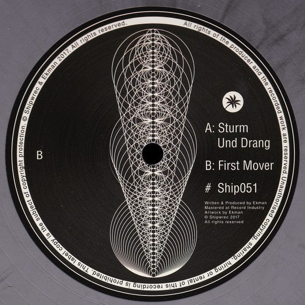 Ekman - Sturm Und Drang / First Mover (12") Shipwrec Vinyl