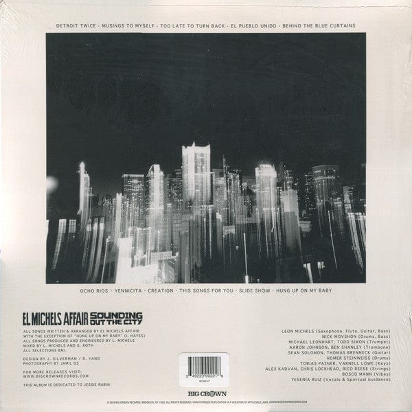 El Michels Affair - Sounding Out The City (LP) Big Crown Records Vinyl 349223002218