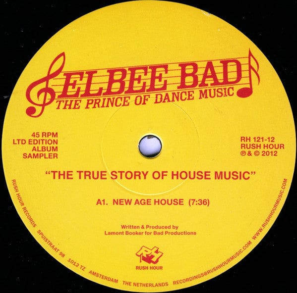 Elbee Bad - The True Story Of House Music (12", Ltd, Smplr) Rush Hour (4)