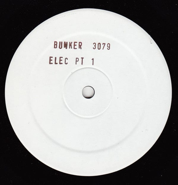 Elec Pt.1* - The Inner Circle (12", RP, W/Lbl) on Bunker Records at Further Records