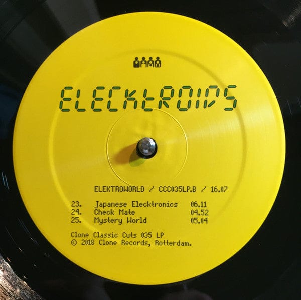 Elecktroids - Elektroworld (2xLP) Clone Classic Cuts,Clone Classic Cuts Vinyl 8718723000512