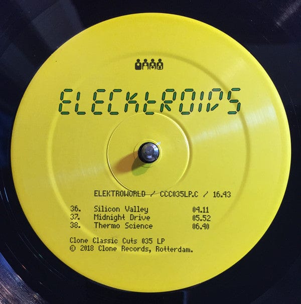 Elecktroids - Elektroworld (2xLP) Clone Classic Cuts,Clone Classic Cuts Vinyl 8718723000512