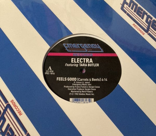 Electra (2) - Feels Good (Carrots & Beets) (12", RE) on Unidisc Music Inc.,Emergency Records at Further Records
