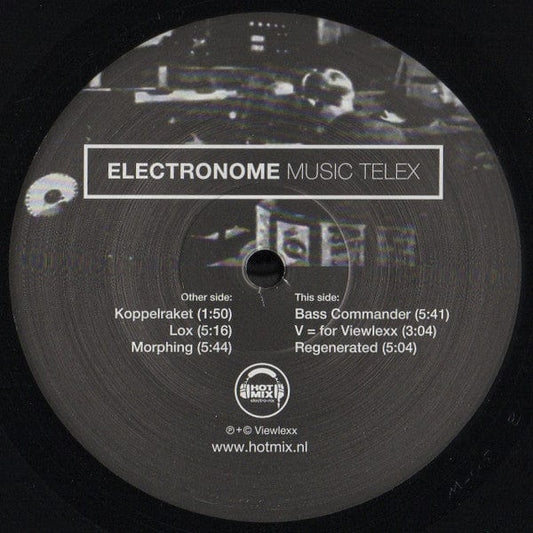 Electronome - Music Telex (12") Murder Capital Vinyl