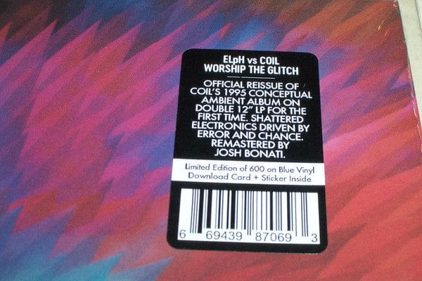 ELpH vs Coil - Worship The Glitch (2xLP) Dais Records Vinyl 669439870693