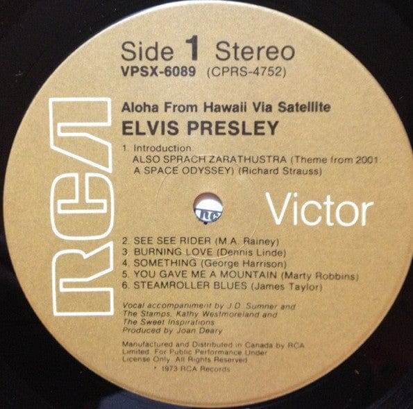 Elvis* - Aloha From Hawaii Via Satellite (2xLP, Album, Gat) RCA Victor