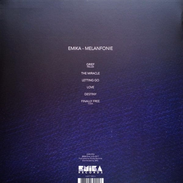 Emika, Michaela Šrůmová, Prague Metropolitan Symphonic Orchestra, Paul Batson - Melanfonie (LP) Emika Records Vinyl 666017300016
