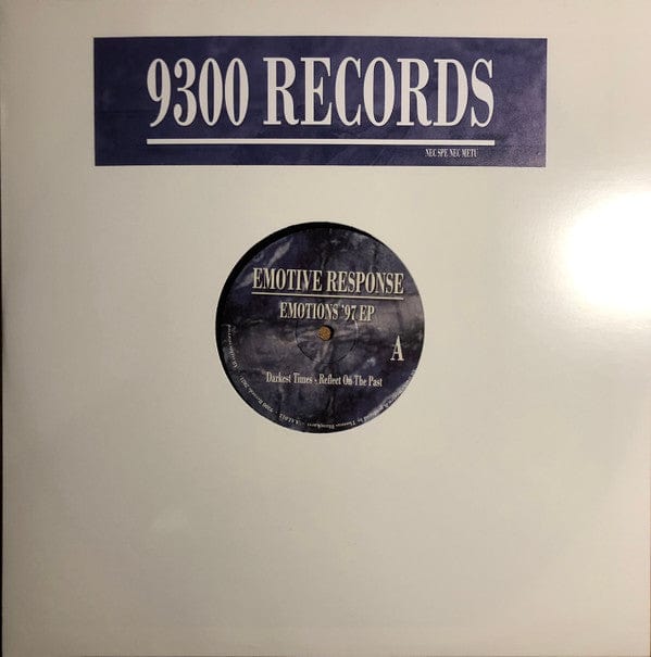 Emotive Response - Emotions '97 (12") 9300 Records Vinyl