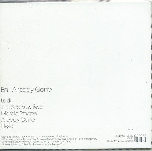 En (7) - Already Gone (CD, Album) Students Of Decay