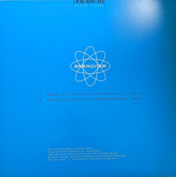 Energy 52 - Café Del Mar (30 Years Anniversary Vinyl Remaster) (12") Superstition Vinyl 5240382446545