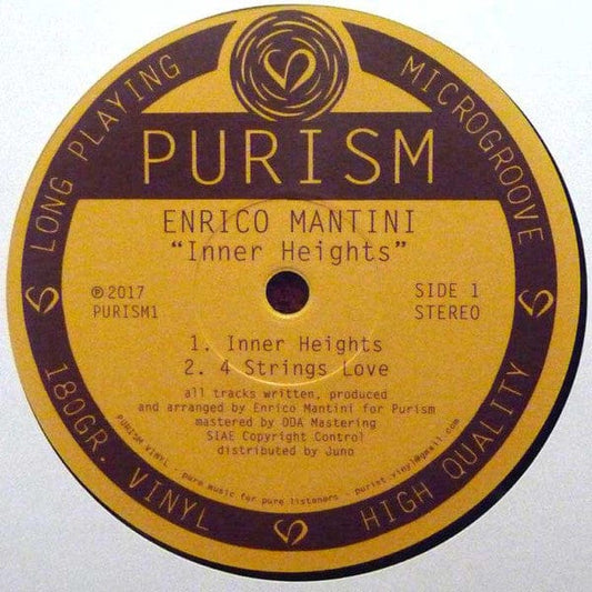 Enrico Mantini - Inner Heights (12") PURISM Vinyl