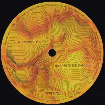 Enrico Mantini - The 1992 Lost Tapes EP (12") Deep & Roll Vinyl