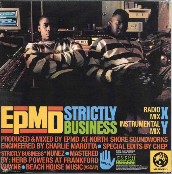 EPMD - Strictly Business (7") Mr Bongo Vinyl