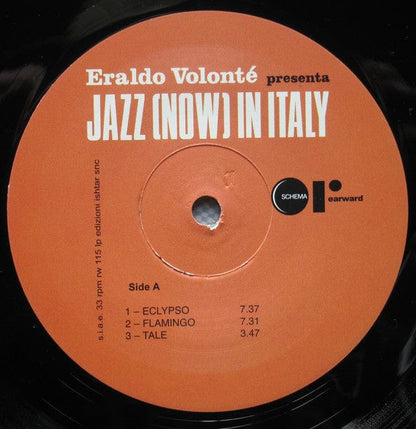 Eraldo VolontÃ© - Eraldo VolontÃ© Presenta Jazz (Now) In Italy (LP, Album, RE) Rearward