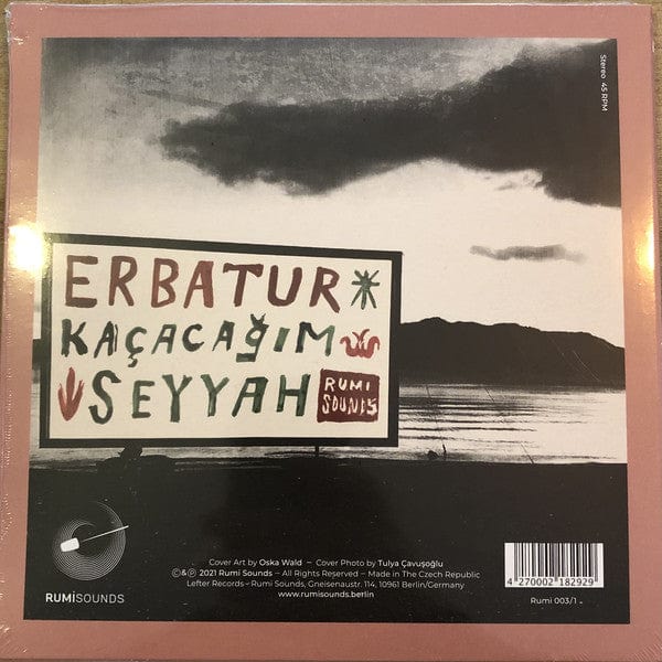 Erbatur* - Kaçacağım/Seyyah (7") Rumi Sounds Vinyl 4270002182929