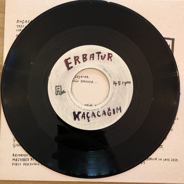 Erbatur* - Kaçacağım/Seyyah (7") Rumi Sounds Vinyl 4270002182929