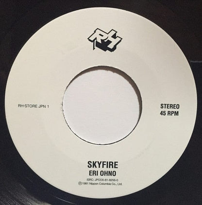 Eri Ohno - Skyfire / Live Hard, Live Free (7") Rush Hour (4) Vinyl