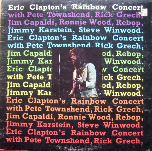 Eric Clapton - Eric Clapton's Rainbow Concert (LP) RSO Vinyl