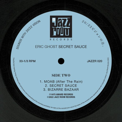 Eric Ghost - Secret Sauce (LP) Jazz Room Records Vinyl
