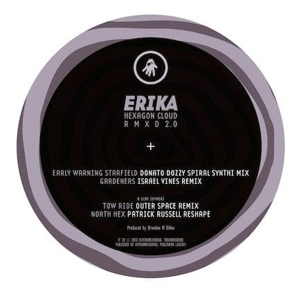 Erika* - Hexagon Cloud RMXD 2.0 (12") Interdimensional Transmissions Vinyl