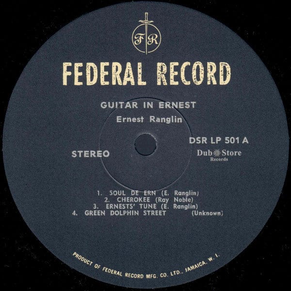 Ernest Ranglin - Guitar In Ernest (LP, Album, RE) on Dub Store Records at Further Records