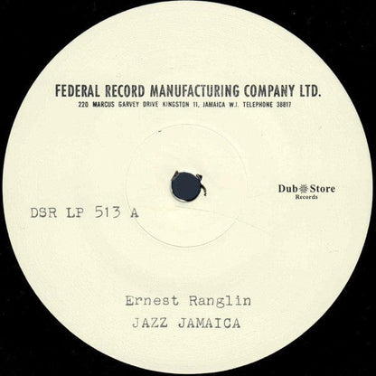 Ernest Ranglin - Jazz Jamaica (LP, Album, RE) Federal Record Mfg. Co. Ltd., Dub Store Records