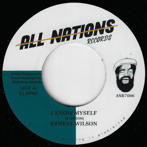 Ernest Wilson - I Know Myself (7") All Nations Records (3) Vinyl