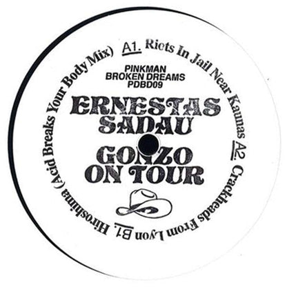 Ernestas Sadau - Gonzo On Tour  (12") Pinkman Vinyl