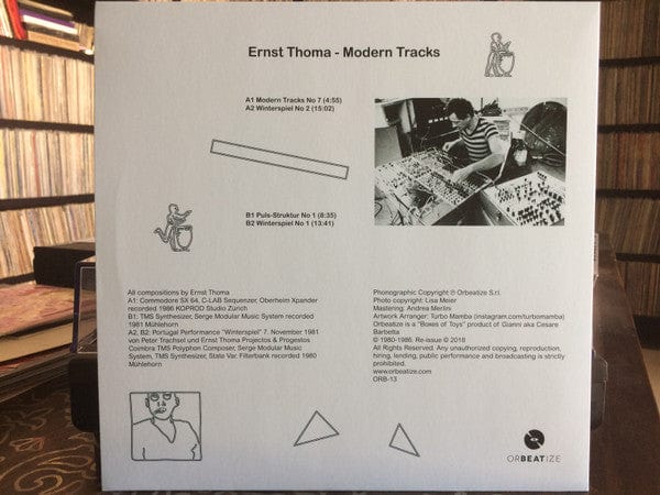 Ernst Thoma - Modern Tracks (LP) Orbeatize Vinyl
