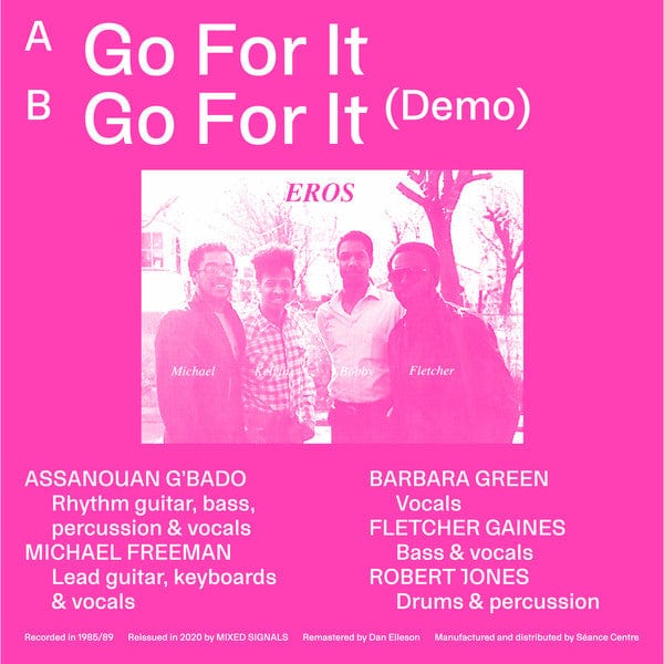 Eros (20) - Go For It (12") Mixed Signals (3) Vinyl