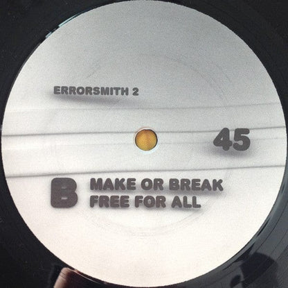 Errorsmith – Errorsmith #2 (2xLP, Errorsmith, 2002) Image 4