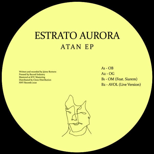 Estrato Aurora - Atan EP (12") NNY Records Vinyl