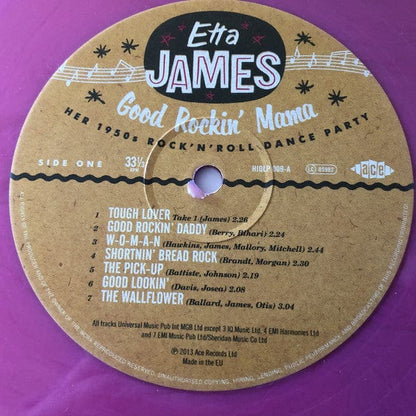 Etta James - Good Rockin' Mama (LP, Album, Comp, Pin) Ace